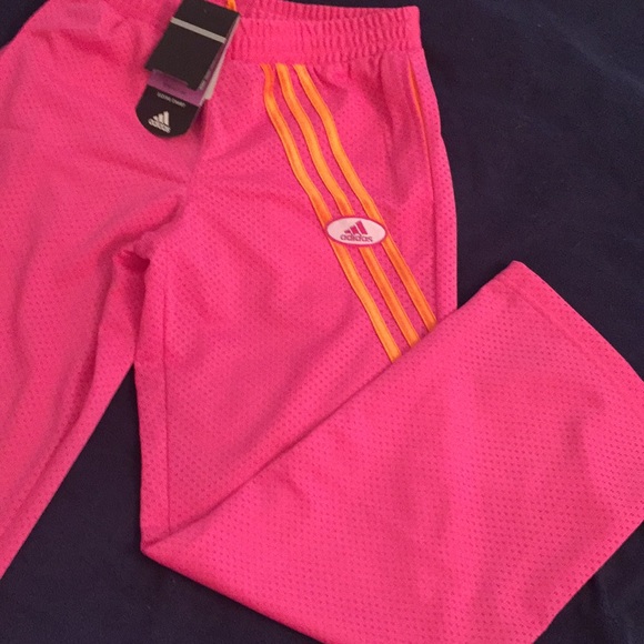 Adidas Girls Mesh Pants size 10/12.  New With Tags - Picture 2 of 6
